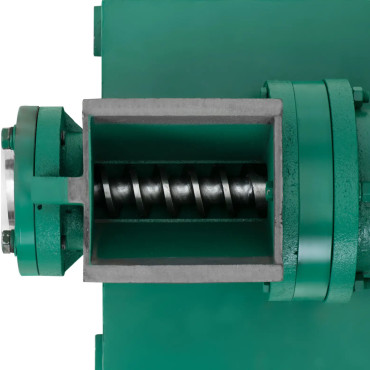 Machine de briqueter pour la production de briquettes avec des jetons de sciure de sciure de bois 300 kg / h 21 kW