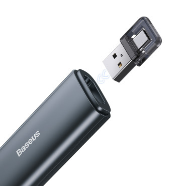 Laserski indikator Orange Dot AI z avtomatskim prepisom glasu za besedilo - siva