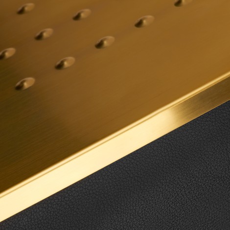 Unité de lavage de cheveux GABBIANO Emma Black Gold — gros plan surface