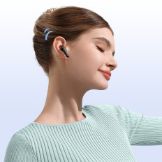 Brezžične slušalke Bowie E12 Bluetooth 5.3 USB A / C - Črna