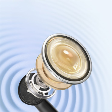 Wireless headphones Bowie E12 Bluetooth 5.3 USB A / C - black