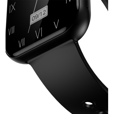 SmartWatch med anslutningsmottagningsskärm 1,91 '' IP67 - Svart