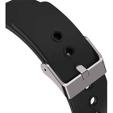 Smartwatch s priključkom, ki prejema funkcijo zaslona 1.91 '' IP67 - črna