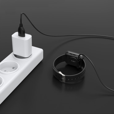 SmartWatch med anslutningsmottagningsskärm 1,91 '' IP67 - Svart
