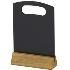 Tabel Advertising Information Plate op de tabel 210x320mm Set van 2 stuks. Hendi 664063