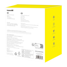 Filtro HEPA per aspirapolvere Baseus AP02 con un potenza 6000 pa - arancione