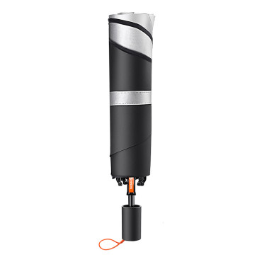 Cobertura para o guarda-chuva do carro para o carro no coolride de pára-brisa 142x75cm - preto