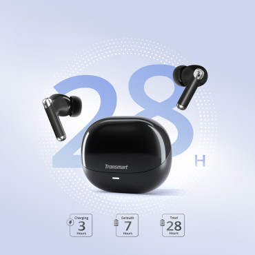 Slúchadlá SUNFII R4 BLUETOOTH 5.3 ENCT - čierna