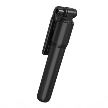 Selfie Stick Telescopic med fjärrkontrollstativ på telefonen 0.7m - svart