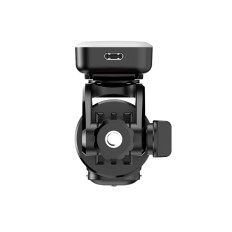 Selfie Stick Telescopic med fjärrkontroll + 2x LED-lampa Stativ för telefonen 1.3m - svart