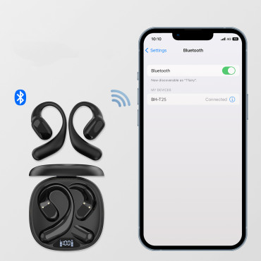 Slušalke Ows Wireless TWS Bluetooth 5.3 - Črna
