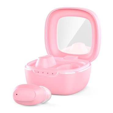 Ακουστικά Ακολουθήστε MEMS Ασύρματο TWS Bluetooth 5.3 - Ροζ