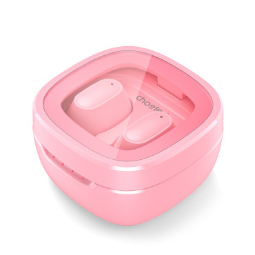 Fones de ouvido Siga MEMS Wireless TWS Bluetooth 5.3 - Pink