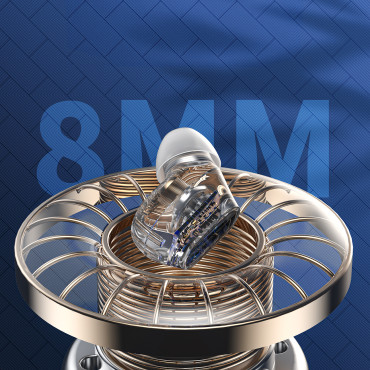 Cuffie Segui MEMS Wireless TWS Bluetooth 5.3 - rosa