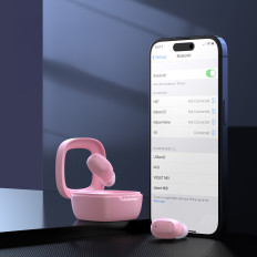 Fones de ouvido Siga MEMS Wireless TWS Bluetooth 5.3 - Pink