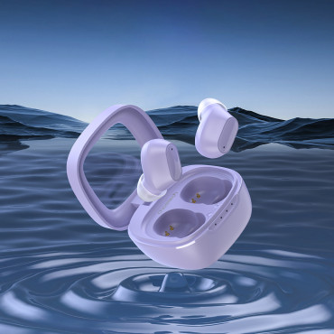 Seguire le cuffie MEMS wireless TWS Bluetooth 5.3 - viola