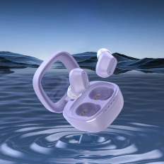 Följ hörlurar MEMS Wireless TWS Bluetooth 5.3 - Lila