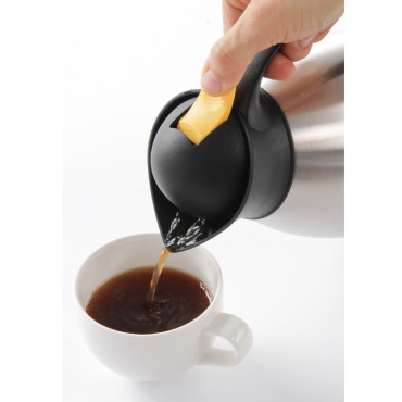 Thermos Thermal Jaget Cateding para té de acero doble paredes de acero 1l - Hendi 446522