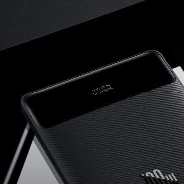 Powerbank 20000 MAH 2X USB-A 2x USB-C 100W + USB-C-Kabel - Schwarz
