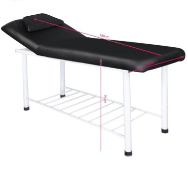 Table de massage MASSAGE CAB 812 BASIC NOIR — vue latérale