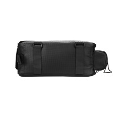 10L Sykkelpose på kofferten med sidelommer 38.5x19.5x16cm - Svart
