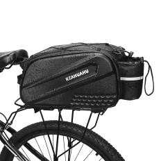 10L Sykkelpose på kofferten med sidelommer 38.5x19.5x16cm - Svart