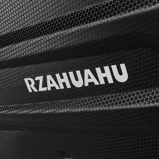 Borsa da bicicletta da 10 litri sul tronco con tasche laterali 38.5x19.5x16cm - Nero