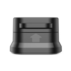 Porte-câble Magnétique Organiseur Set auto-adhésif 6 pcs. - noir