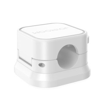 Suporte de cabo magnético do organizador 6pcs auto-adesivo. - branco