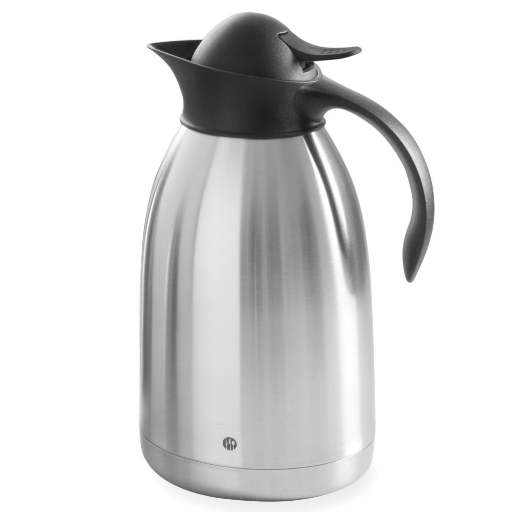 Thermos thermischer Kaffeetopf Stahl Doppelwand 2L - Hendi 446706 Thermos thermischer Kaffeetopf Stahl Doppelwand 2L - Hendi 446706