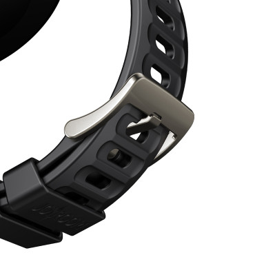Smartwatch okrogla podvig serije s prejemanjem klicev + srebrna zapestnica - siva