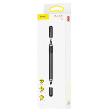 Rysik Golden dobbeltsidig cudgel for tabletter. Telefon med jern - svart