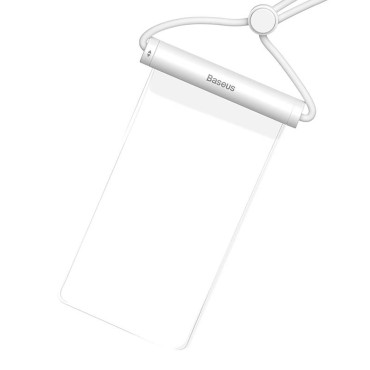 Vedenpitävä kotelo puhelimeen 7.2 '' sylinterimäisellä sulkemisella IPX8 Aquaglide - valkoinen