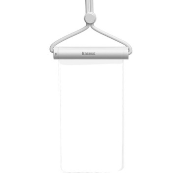 Vanntett tilfelle for telefon 7.2 '' med sylindrisk lukking IPX8 Aquaglide - Hvit