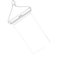 Vanntett tilfelle for telefon 7.2 '' med sylindrisk lukking IPX8 Aquaglide - Hvit