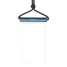 Funda impermeable para teléfono 7.2 '' con acuaglide cilíndrico IPX8 - Azul