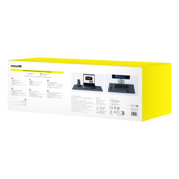 Mata ροδέλα στο γραφείο για ένα laptop Magpro Series II με υποστήριξη καρπού + Επαγωγικός φορτωτής - Μαύρο