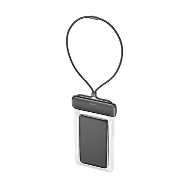 Funda impermeable en el teléfono 7.2 '' Aquaglida IPX8 con sistema de bloqueo deslizante - Negro