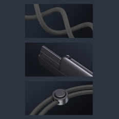 Vodootporna kutija na telefonu 7.2 '' Aquaglide IPX8 s Slide Lock System - Crna