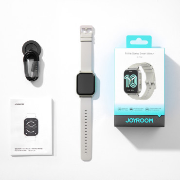 Smartwatch Fit-Life JR-FT3S csatlakozófogadással - titán színű