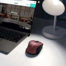Ποντίκι ασύρματο USB 2.4GHz 4000 DPI οπτικό ποντίκι - κόκκινο