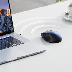Hiire traadita USB 2.4GHz 4000 DPI optiline hiir - sinine