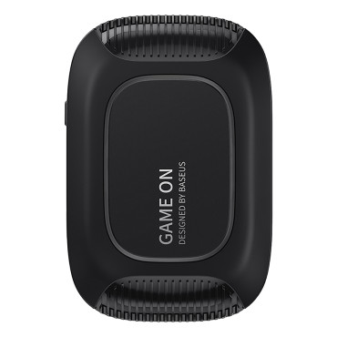 3in1 Hladilni ventilator Smartphone 15W indukcijski polnilnik in stojalo - črna