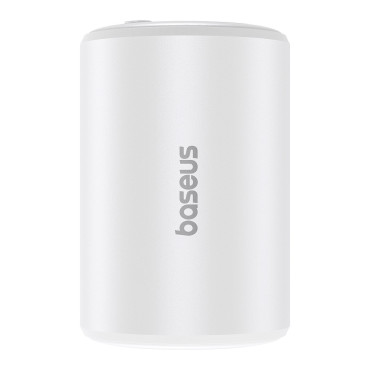 2in1 Τουριστική αντλία για στρώμα και LED Pocketgo Pro - Λευκό φακό