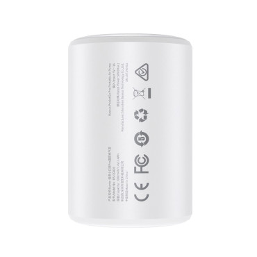 2in1 Τουριστική αντλία για στρώμα και LED Pocketgo Pro - Λευκό φακό