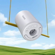 2In1 turistička pumpa za madrac i LED PocketGo Pro - Bijela svjetiljka