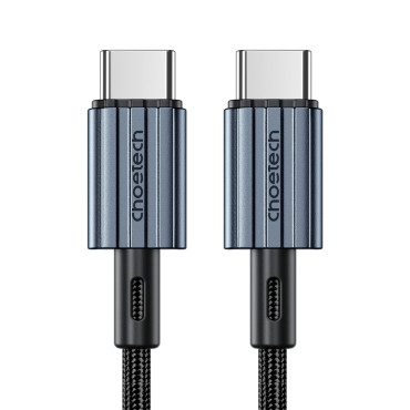 Καλώδιο καλωδίου USB-C - USB-C PD 60W στο σχιστόλιθο XCC-1014 - γκρι