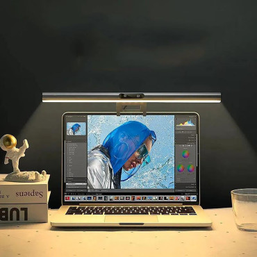 LED svietidlo na monitore Silver Monkey Lightbar LB200 2800K-5500K + pilot - čierny
