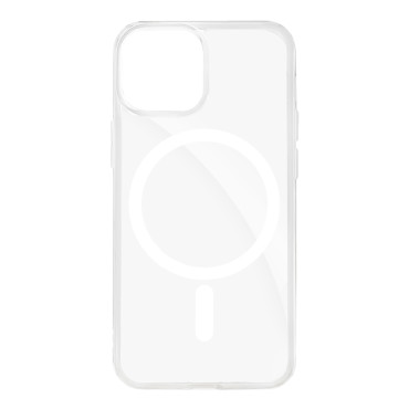 CLEW CASE MagSafe op iPhone 16 voor inductielader - transparant