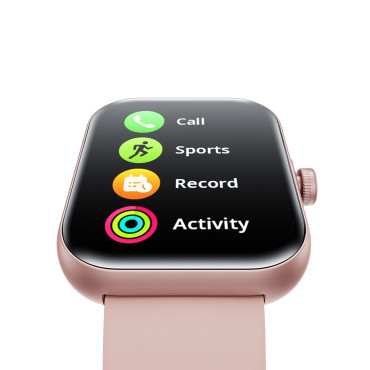 Smartwatch Fit-Life JR-FT5 PLUS s funkcijo za sprejem povezave - Pink